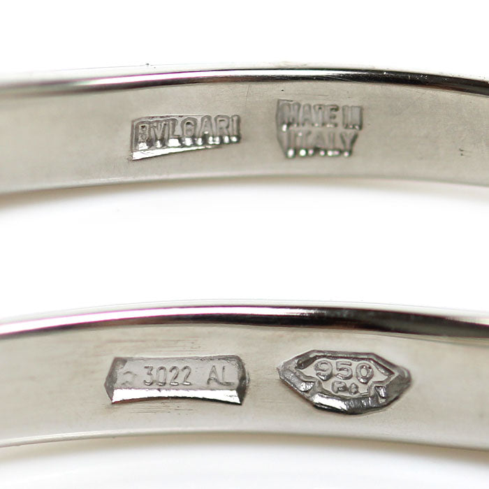 BVLGARI ブルガリ Pt950プラチナ コロナ リング・指輪 13号 3.0g レディース【中古】【美品】