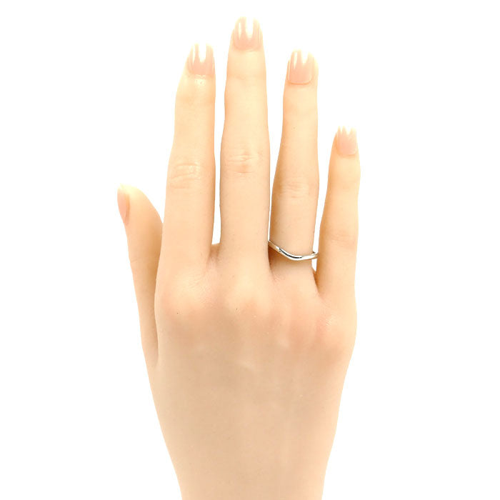 BVLGARI ブルガリ Pt950プラチナ コロナ リング・指輪 13号 3.0g レディース【中古】【美品】