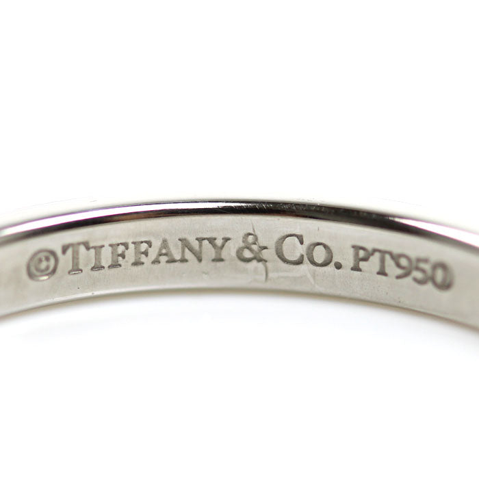 TIFFANY&Co. ティファニー Pt950プラチナ ミルグレイン バンド リング・指輪 60001594 10号 3.3g レディース【中古】【美品】