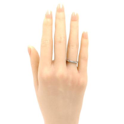 TIFFANY&Co. ティファニー Pt950プラチナ ミルグレイン バンド リング・指輪 60001594 10号 3.3g レディース【中古】【美品】