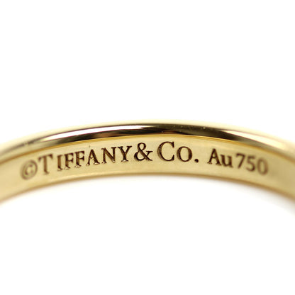 TIFFANY&Co. ティファニー K18YG イエローゴールド Tトゥルーバンドリング リング・指輪 67134710 ダイヤモンド 14号 3.5g レディース【中古】【美品】
