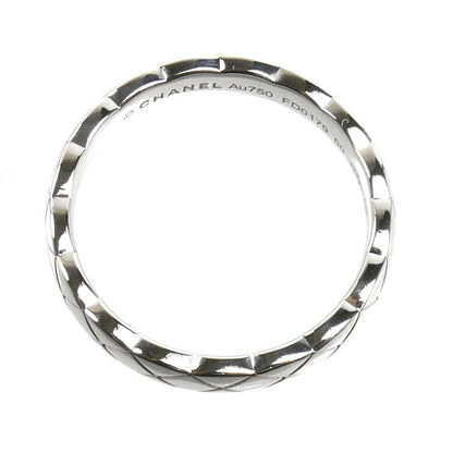 CHANEL シャネル K18WG ホワイトゴールド ココクラッシュ リング・指輪 J11793 9.5号 50 3.7g レディース【中古】【美品】