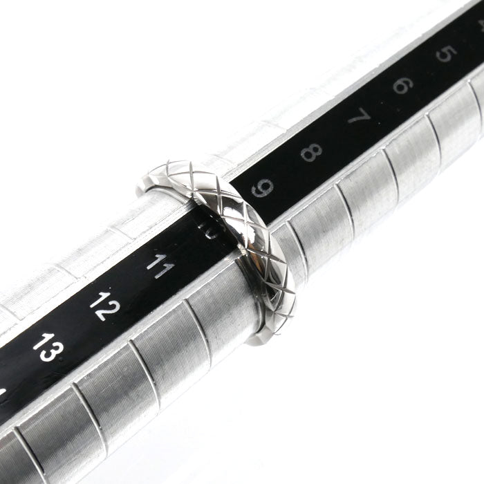 CHANEL シャネル K18WG ホワイトゴールド ココクラッシュ リング・指輪 J11793 9.5号 50 3.7g レディース【中古】【美品】