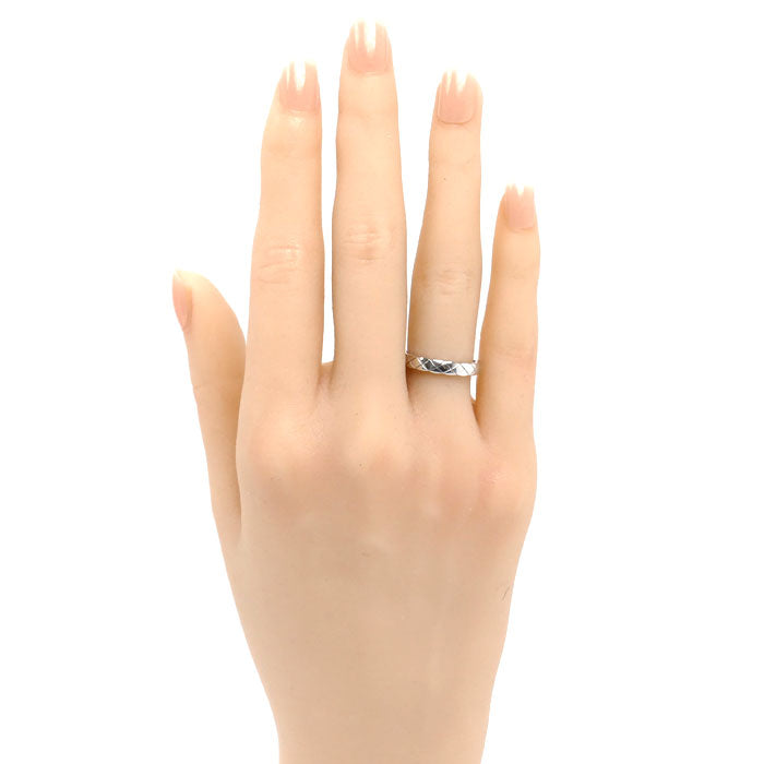 CHANEL シャネル K18WG ホワイトゴールド ココクラッシュ リング・指輪 J11793 9.5号 50 3.7g レディース【中古】【美品】