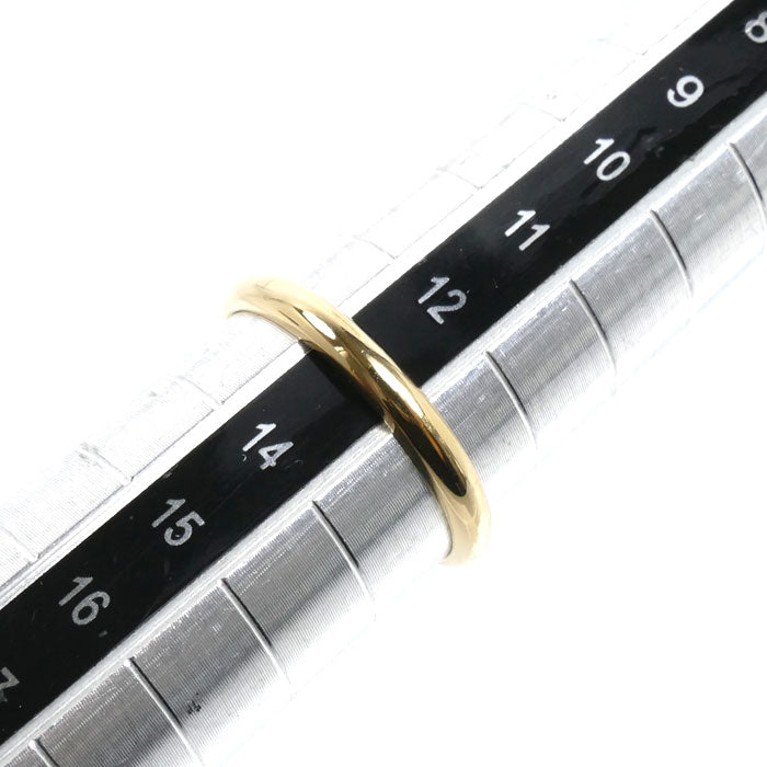 CARTIER カルティエ K18YG イエローゴールド 1895 ウェディング リング・指輪 B4002353 13号 53 2.3g レディース【中古】【美品】