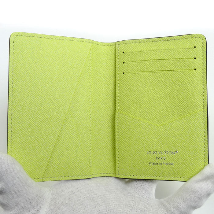 LOUIS VUITTON ルイ・ヴィトン オーガナイザードゥポッシュ カードケース タイガラマ イエロー M14113 IC ユニセックス【中古】【極美品】