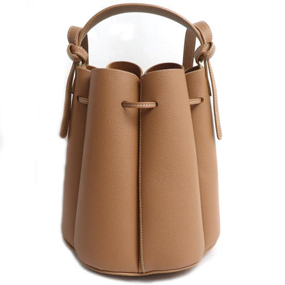 POLENE ポレーヌ カヌレ 2Wayショルダーバッグ キャメル ヌメロ・ユイット レディース【中古】【美品】