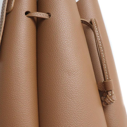 POLENE ポレーヌ カヌレ 2Wayショルダーバッグ キャメル ヌメロ・ユイット レディース【中古】【美品】