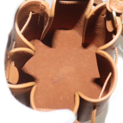 POLENE ポレーヌ カヌレ 2Wayショルダーバッグ キャメル ヌメロ・ユイット レディース【中古】【美品】