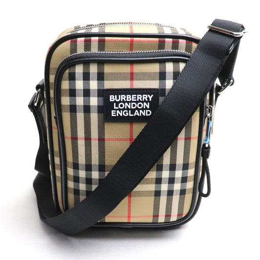 BURBERRY バーバリー ヴィンテージチェック ショルダーバッグ アーカイブ ベージュ 8023381  ユニセックス【中古】【極美品】