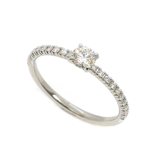 CARTIER カルティエ Pt950プラチナ エタンセル ドゥ ソリテール リング・指輪 N4744248 ダイヤモンド0.20ct 8号 48 1.7g レディース【中古】【美品】