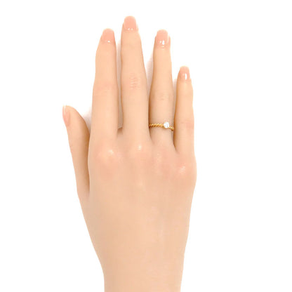 Boucheron ブシュロン K18PG ピンクゴールド セルパンボエム ダイヤ リング・指輪 JSL0012647 ダイヤモンド 7号 47 1.7g レディース【中古】【美品】