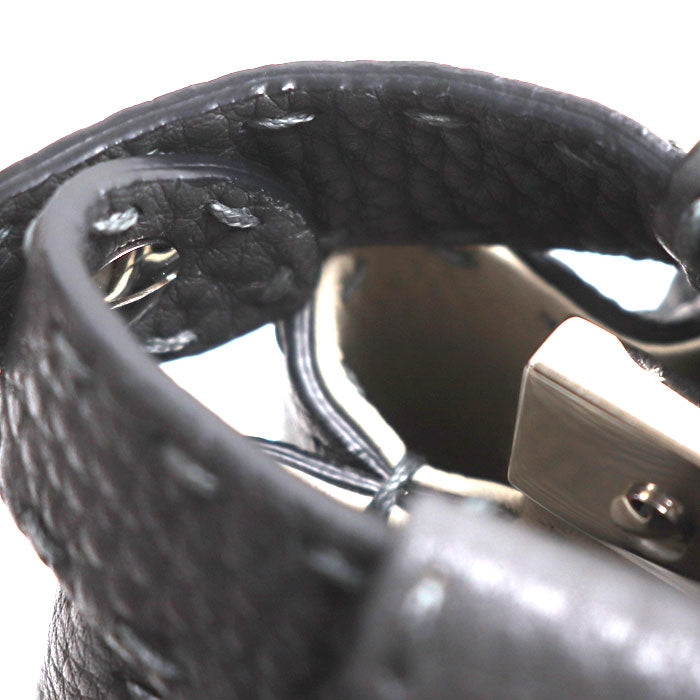 FENDI フェンディ セレリア ピーカブー レギュラー 2Wayショルダーバッグ グレー 8BN290 レディース【中古】【美品】