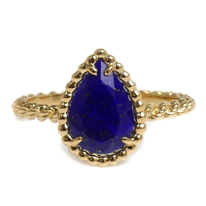 Boucheron ブシュロン K18YG イエローゴールド セルパン ボエム ラピスラズリ リング・指輪 JRG0274354 ラピスラズリ 14号 54 2.4g レディース【中古】【美品】