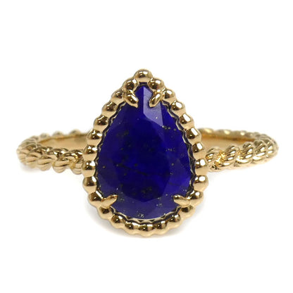 Boucheron ブシュロン K18YG イエローゴールド セルパン ボエム ラピスラズリ リング・指輪 JRG0274354 ラピスラズリ 14号 54 2.4g レディース【中古】【美品】