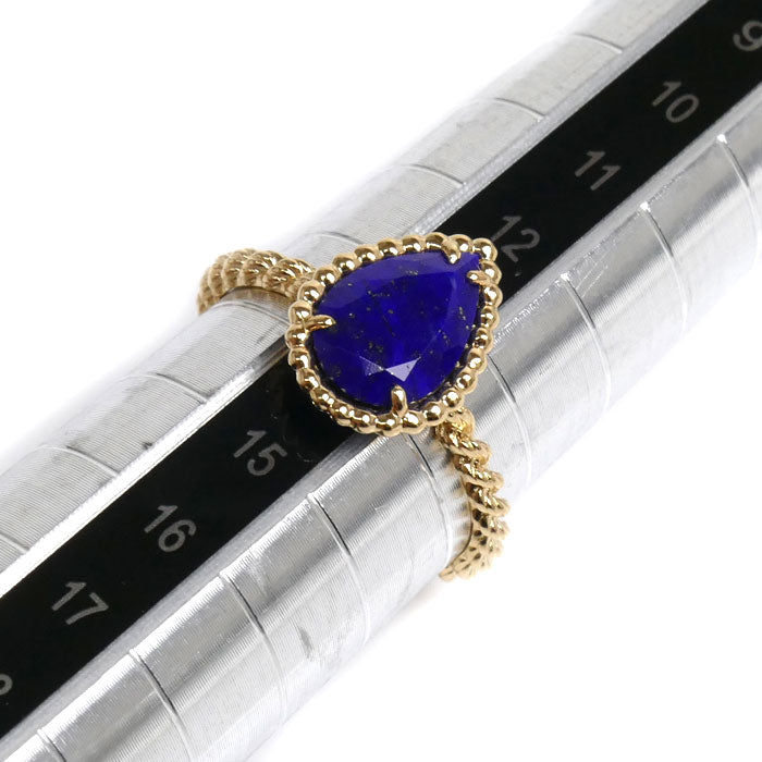 Boucheron ブシュロン K18YG イエローゴールド セルパン ボエム ラピスラズリ リング・指輪 JRG0274354 ラピスラズリ 14号 54 2.4g レディース【中古】【美品】