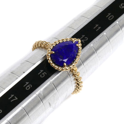 Boucheron ブシュロン K18YG イエローゴールド セルパン ボエム ラピスラズリ リング・指輪 JRG0274354 ラピスラズリ 14号 54 2.4g レディース【中古】【美品】
