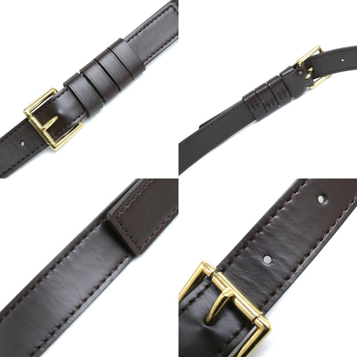 LOUIS VUITTON ルイ・ヴィトン ポートベローPM ショルダーバッグ ダミエ ブラウン エベヌ N45271 VI0090 レディース【中古】