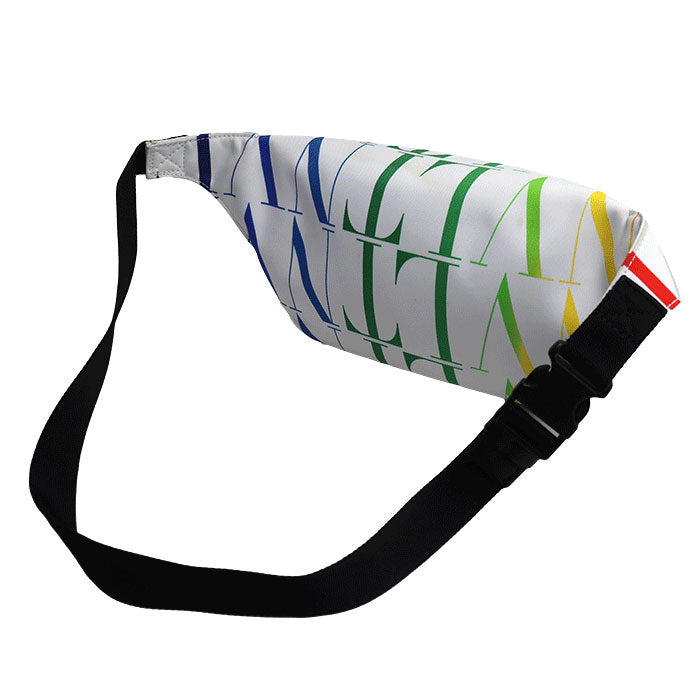 Valentino Garavani ヴァレンティノ・ガラヴァーニ VLTNロゴ ボディバッグ マルチカラー メンズ【中古】