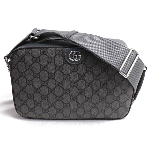 GUCCI グッチ オフィディア ミディアム  ショルダーバッグ ＧＧスプリーム メッセンジャー グレー 767190 UULHK 1244 ユニセックス【中古】【美品】