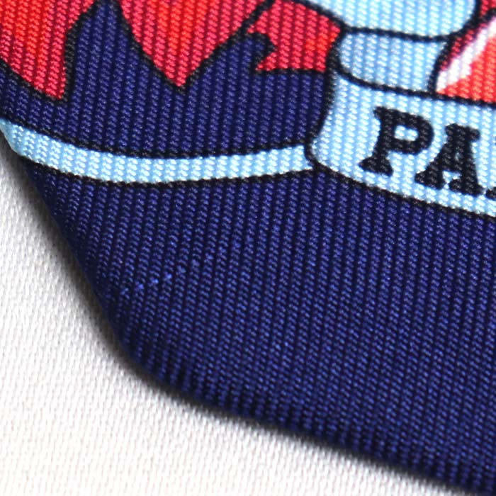 HERMES エルメス ツイリー Jungle Love Love スカーフ ブルー マルチ レディース【中古】【美品】