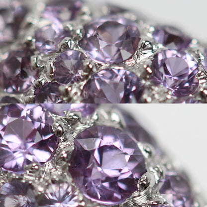 Chaumet ショーメ K18WG ホワイトゴールド アノー キャビア サファイア リング・指輪 サファイア 8号 8.8g レディース【中古】