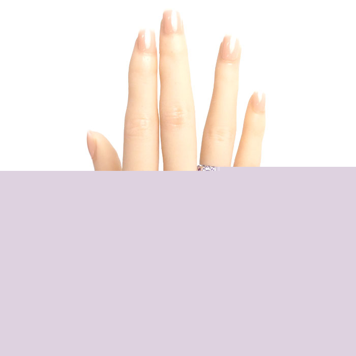 Chaumet ショーメ K18WG ホワイトゴールド アノー キャビア サファイア リング・指輪 サファイア 8号 8.8g レディース【中古】