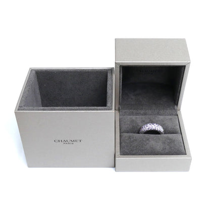 Chaumet ショーメ K18WG ホワイトゴールド アノー キャビア サファイア リング・指輪 サファイア 8号 8.8g レディース【中古】