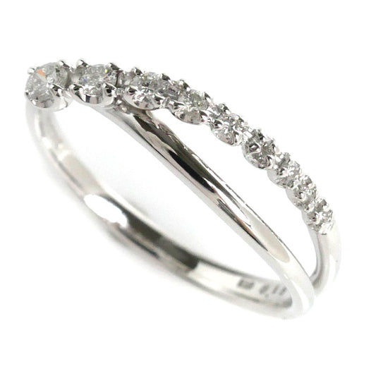 Vendome Aoyama ヴァンドーム青山 K18WG ホワイトゴールド ダイヤ リング・指輪 ダイヤモンド0.15ct 11号 2.0g レディース【中古】【美品】