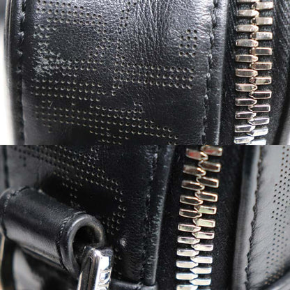 Christian Dior クリスチャンディオール Safari メッセンジャーバッグ ショルダーバッグ オブリーク ブラック 1ESPO206VPI_H03E メンズ【中古】