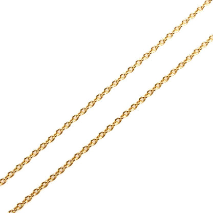 STAR JEWELRY スタージュエリー K18PG ピンクゴールド ダイヤ ネックレス ダイヤモンド0.07ct 1.4g 40cm レディース【中古】