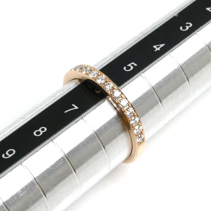 Vendome Aoyama ヴァンドーム青山 K18PG ピンクゴールド ダイヤ リング・指輪 AGAR9565 DI ダイヤモンド0.20ct 6号 1.3g レディース【中古】【美品】