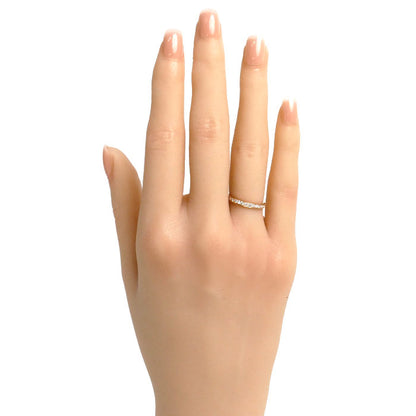 Vendome Aoyama ヴァンドーム青山 K18PG ピンクゴールド ダイヤ リング・指輪 AGAR9565 DI ダイヤモンド0.20ct 6号 1.3g レディース【中古】【美品】