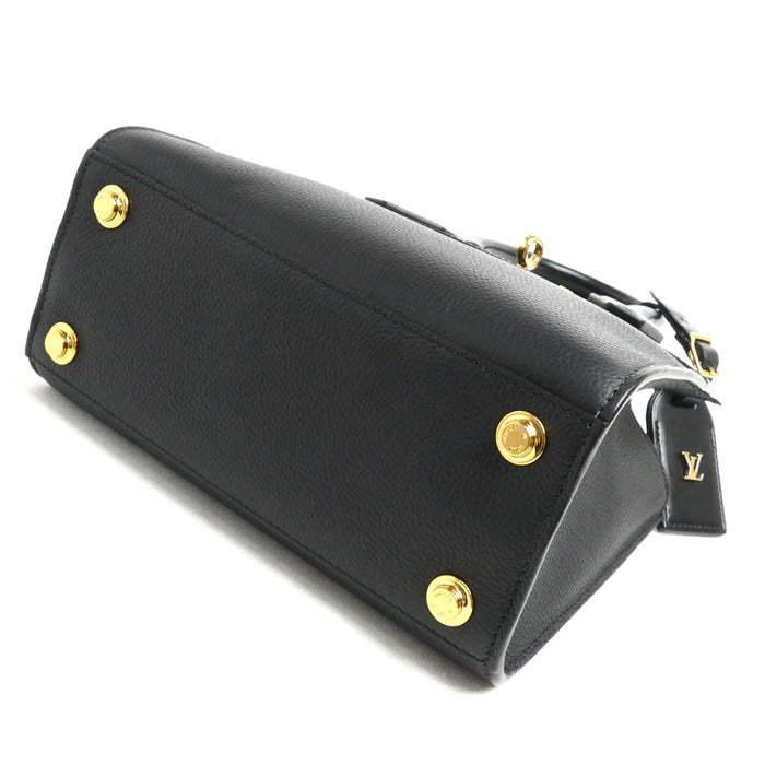 LOUIS VUITTON ルイ・ヴィトン シティ スティーマー MINI 2Wayショルダーバッグ ノワール M55639 ICチップ レディース【中古】【美品】