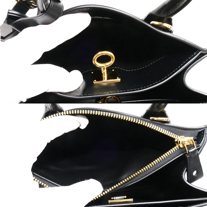 LOUIS VUITTON ルイ・ヴィトン シティ スティーマー MINI 2Wayショルダーバッグ ノワール M55639 ICチップ レディース【中古】【美品】