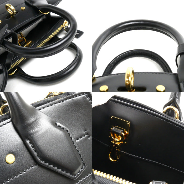 LOUIS VUITTON ルイ・ヴィトン シティ スティーマー MINI 2Wayショルダーバッグ ノワール M55639 ICチップ レディース【中古】【美品】