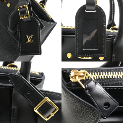 LOUIS VUITTON ルイ・ヴィトン シティ スティーマー MINI 2Wayショルダーバッグ ノワール M55639 ICチップ レディース【中古】【美品】
