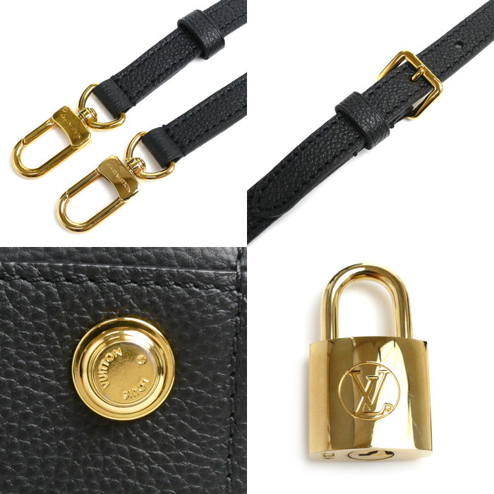 LOUIS VUITTON ルイ・ヴィトン シティ スティーマー MINI 2Wayショルダーバッグ ノワール M55639 ICチップ レディース【中古】【美品】