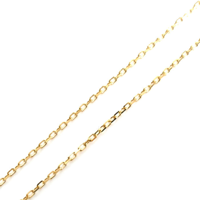 Vendome Aoyama ヴァンドーム青山 K18YG イエローゴールド ペリドット ダイヤ ネックレス AGVN611940PD ペリドット ダイヤモンド 1.2g 40cm レディース【中古】