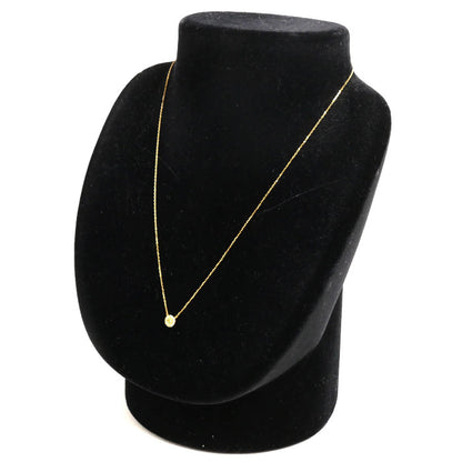 Vendome Aoyama ヴァンドーム青山 K18YG イエローゴールド ペリドット ダイヤ ネックレス AGVN611940PD ペリドット ダイヤモンド 1.2g 40cm レディース【中古】