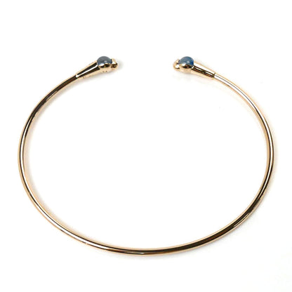 Pomellato ポメラート K18PG ピンクゴールド マーマ ノン マーマ ブルートパーズ ブレスレット PBB8010_O7000_DB0OY_M ブルートパーズ ダイヤモンド M 4.2g 16cm レディース【中古】【美品】