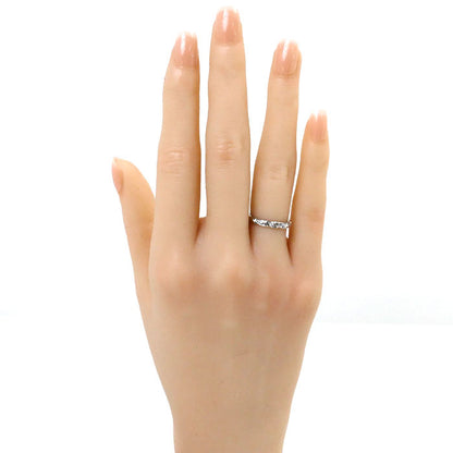 Chaumet ショーメ Pt950プラチナ トルサード 8P ダイヤ リング・指輪 082724 ダイヤ 6号 46 3.6g レディース【中古】【美品】