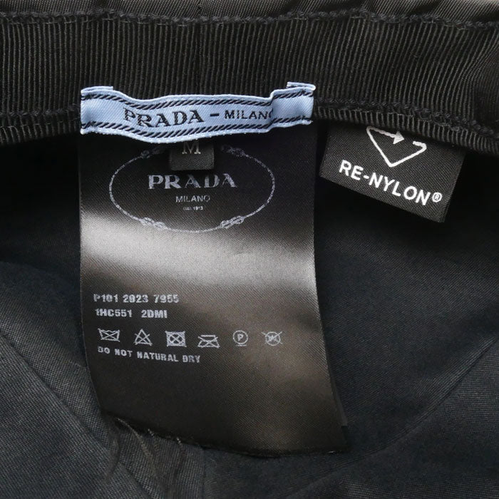PRADA プラダ Re Nylon キャスケット ブラック 1HC551 M レディース【中古】