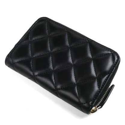 CHANEL シャネル マトラッセ COCO パール コインケース ブラック AP3811 レディース【中古】【美品】