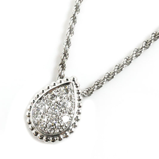 Boucheron ブシュロン K18WG ホワイトゴールド セルパンボエム スモール ダイヤ ネックレス JPN00466 ダイヤモンド 8.7g 38/42/44/48cm レディース【中古】【美品】
