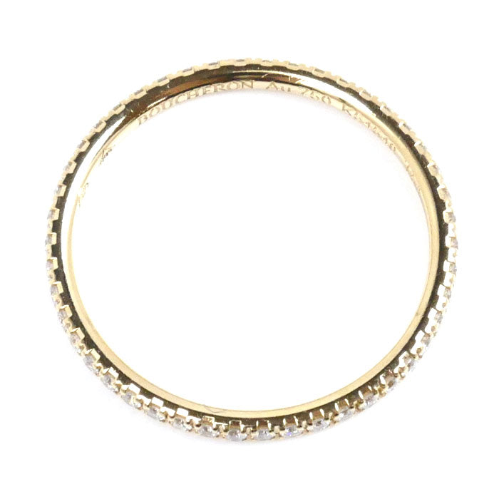 Boucheron ブシュロン K18YG イエローゴールド エピュール ダイヤ リング・指輪 JAL01180 ダイヤモンド 12.5号 53 1.3g レディース【中古】【美品】