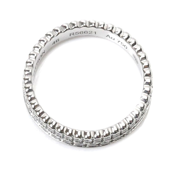 Boucheron ブシュロン K18WG ホワイトゴールド キャトル ラディアント フルパヴェ リング・指輪 JAL00294 ダイヤモンド 6号 46 2.9g レディース【中古】【美品】