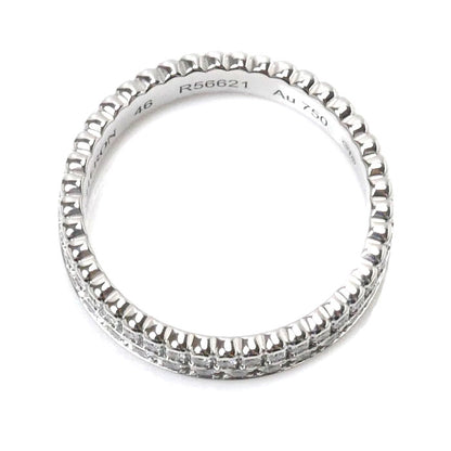 Boucheron ブシュロン K18WG ホワイトゴールド キャトル ラディアント フルパヴェ リング・指輪 JAL00294 ダイヤモンド 6号 46 2.9g レディース【中古】【美品】