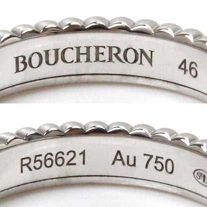 Boucheron ブシュロン K18WG ホワイトゴールド キャトル ラディアント フルパヴェ リング・指輪 JAL00294 ダイヤモンド 6号 46 2.9g レディース【中古】【美品】