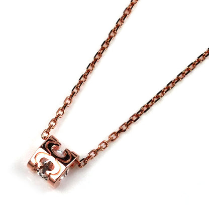 CARTIER カルティエ K18PG ピンクゴールド C ドゥ カルティエ ダイヤ ネックレス CRN7063100 ダイヤモンド0.31ct 2.5g 42cm レディース【中古】